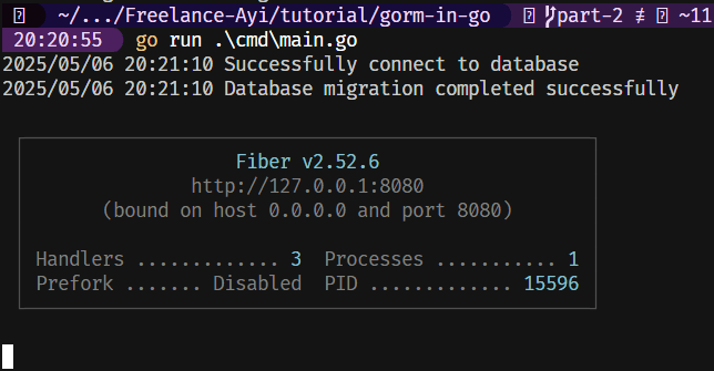 go-app-run-successfully